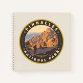 Nationaal park Pinnacles Notitieboek (Voorkant)