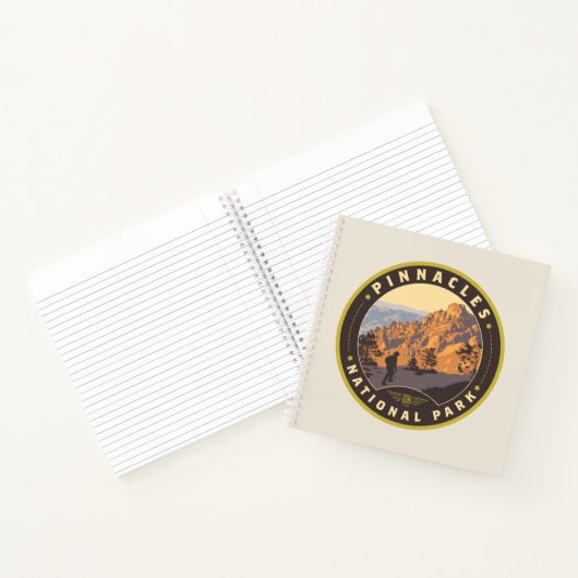 Nationaal park Pinnacles Notitieboek (Binnen)