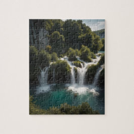 Nationaal Park Plitvice Lakes, Kroatië Legpuzzel