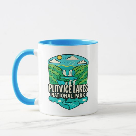 Nationaal park Plitvice Lakes, Souvenir Mok (Links)