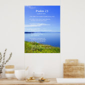 Nationaal park Psalm 23 Grand Teton Poster (Keuken)