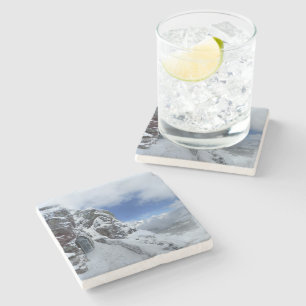 Nationaal park Ptarmigan Pass Tunnel North-Glacier Stenen Onderzetter