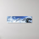Nationaal park Ptarmigan Pass Tunnel South-Glacier Canvas Afdruk (Voorkant)