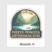 Nationaal park Puerto Princesa Subterranean River Sticker (Vel)