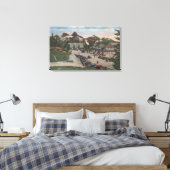 Nationaal park Rainier - Tatoosh Canvas Afdruk (Insitu (Slaapkamer))