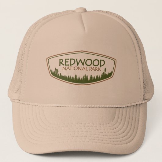 Nationaal park Redwood Trucker Pet (Voorkant)