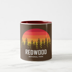 Nationaal park Redwood Tweekleurige Koffiemok
