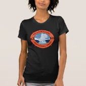 Nationaal Park Retro Compass Embleem T-shirt (Voorkant)