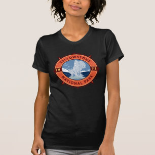 Nationaal Park Retro Compass Embleem T-shirt