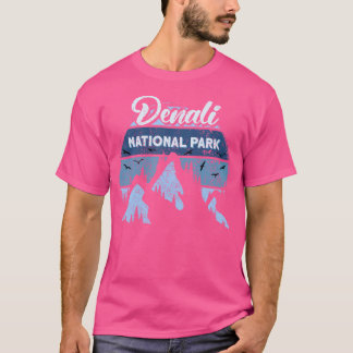 Nationaal park Retro Denali US Vintage Denali T-shirt