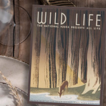  Nationaal park Retro Grand Wild