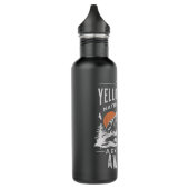 Nationaal park Retro Yellowstone Waterfles (Links)