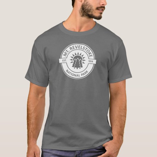 Nationaal park Revelstoke T-shirt (Voorkant)