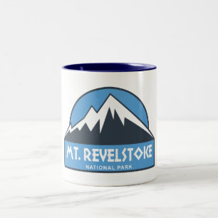 Nationaal park Revelstoke Tweekleurige Koffiemok
