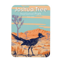 Nationaal park Roadrunner Vintage Joshua Tree