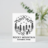 Nationaal park Rocky Mountain (Staand voorkant)