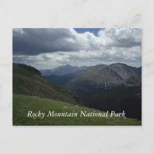 Nationaal park Rocky Mountain Briefkaart