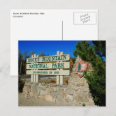 Nationaal Park Rocky Mountain Briefkaart (Voorkant / Achterkant)