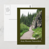 Nationaal park Rocky Mountain Briefkaart (Voorkant / Achterkant)