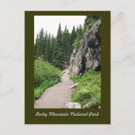 Nationaal park Rocky Mountain Briefkaart