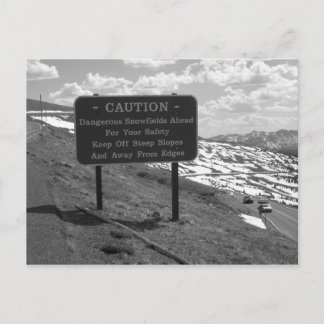 Nationaal park Rocky Mountain Briefkaart