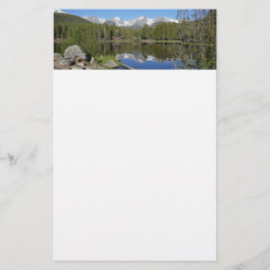 Nationaal park Rocky Mountain Briefpapier