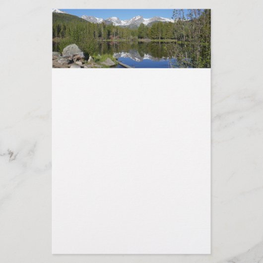 Nationaal park Rocky Mountain Briefpapier (Voorkant)