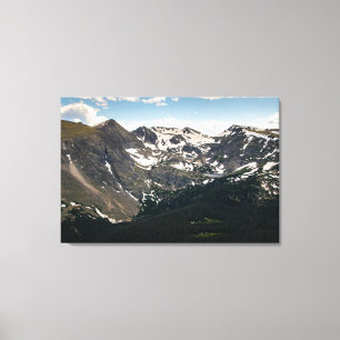 Nationaal park Rocky Mountain Canvas Afdruk
