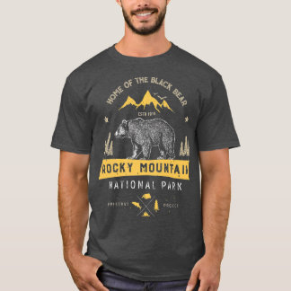 Nationaal Park Rocky Mountain Colorado T-shirt