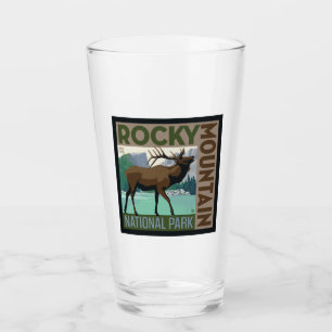 Nationaal park Rocky Mountain   Elk Glas