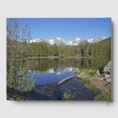 Nationaal park Rocky Mountain Gastenboek (Achterkant)