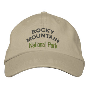 Nationaal park Rocky Mountain Geborduurde Pet