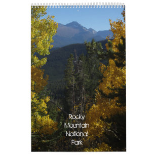 Nationaal park Rocky Mountain Kalender