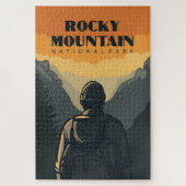 Nationaal Park Rocky Mountain Legpuzzel (Verticaal)