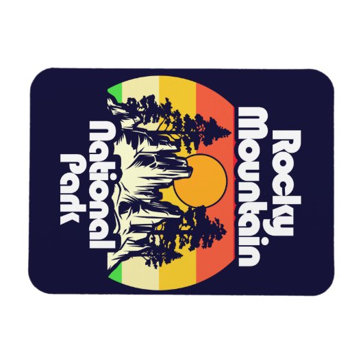 Nationaal park Rocky Mountain Magneet (Horizontaal)