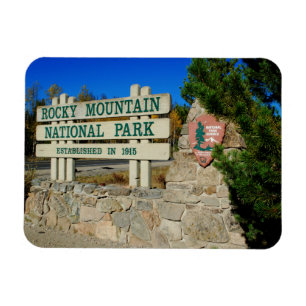 Nationaal Park Rocky Mountain Magneet