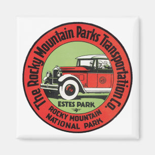 Nationaal park Rocky Mountain Magneet