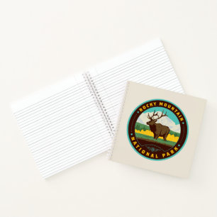 Nationaal park Rocky Mountain Notitieboek