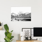 Nationaal park Rocky Mountain Poster (Thuiskantoor)