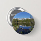 Nationaal park Rocky Mountain Ronde Button 5,7 Cm (Voorkant /achterkant)
