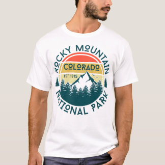 Nationaal park Rocky Mountain T-shirt