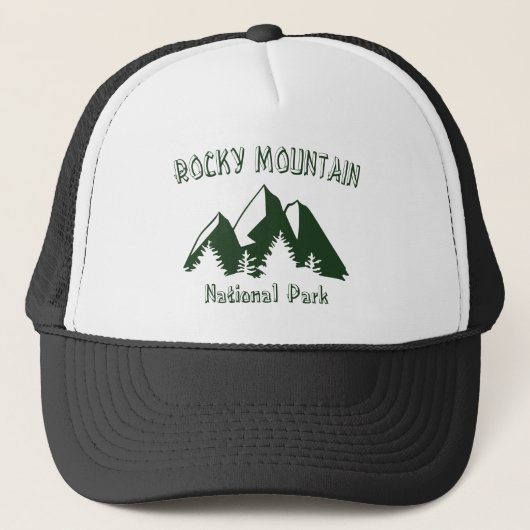 Nationaal park Rocky Mountain Trucker Pet (Voorkant)