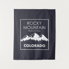 Nationaal park Rocky Mountain Wandkleed