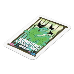 Nationaal Park Rondane Zweden Magneet