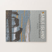 Nationaal Park Sable Island Reserve Canada Legpuzzel (Horizontaal)