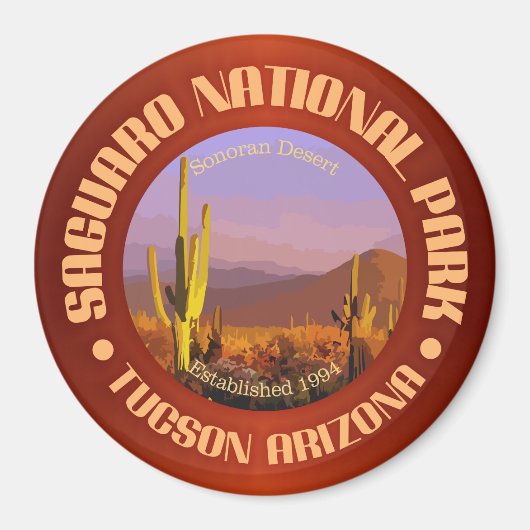 Nationaal Park Saguaro (C) Magneet (Voorkant)