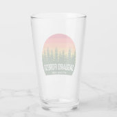 Nationaal park Saguaro Forest Glas (Achterkant)