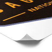 Nationaal park Saguaro Poster (Hoek)