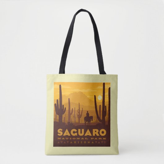 Nationaal park Saguaro Square | Arizona Draagtas (Voorkant)
