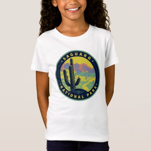 Nationaal park Saguaro T-shirt (Voorkant)